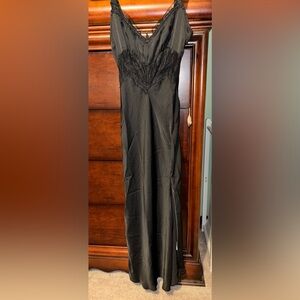 Sold out online . Kimchi blue . X small satin evening dress . NWOT